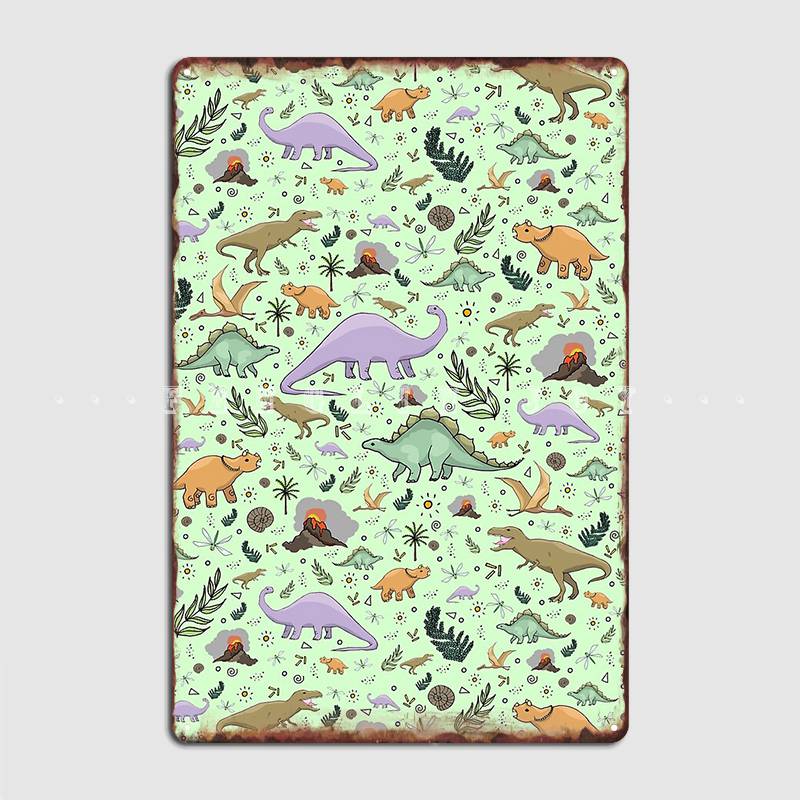 Динозавры в зеленом металлическом знаке, настенная роспись в пабе, индивидуальные бляшки, жестяной знак, плакат
Динозавры в зеленом металлическом знаке, настенная роспись в пабе, индивидуальные бляшки, жестяной знак, плакат