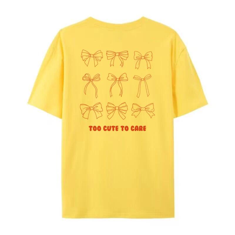 Women Y2k Bow Print T Shirt Trendy Coquette Graphic Tees Short Sleeve Egirl Cute Aesthetic TShirts FeUnisex Summer Fashion Tops 4XL
Women Y2k Bow Print T Shirt Trendy Coquette Graphic Tees Short Sleeve Egirl Cute Aesthetic TShirts FeUnisex Summer Fashion Tops 4XL