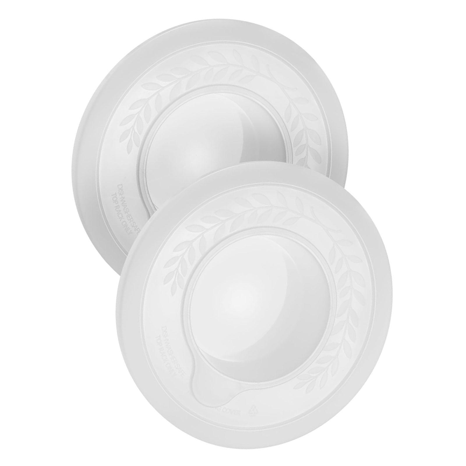 2Pieces Mixer Bowl Covers Suitable for 4.5-5QT Mixers Sealed Design Protects Ingredients From Dust During Storage 1
2Pieces Mixer Bowl Covers Suitable for 4.5-5QT Mixers Sealed Design Protects Ingredients From Dust During Storage 1