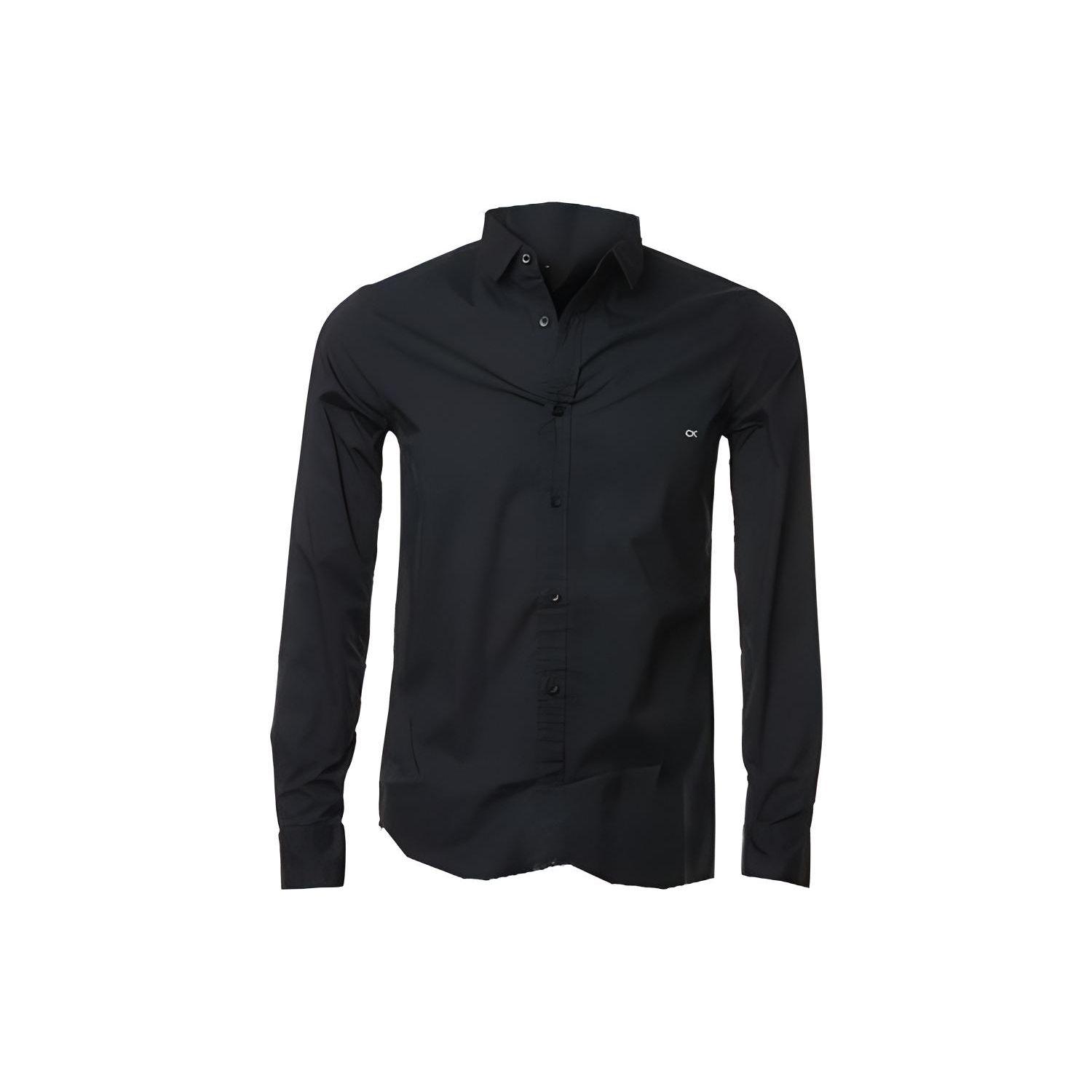 Calvin Klein Solid Color Casual Single-Breasted Long Sleeve Shirt Men shirts Black K10K110856-BEH XL
Calvin Klein Solid Color Casual Single-Breasted Long Sleeve Shirt Men shirts Black K10K110856-BEH XL