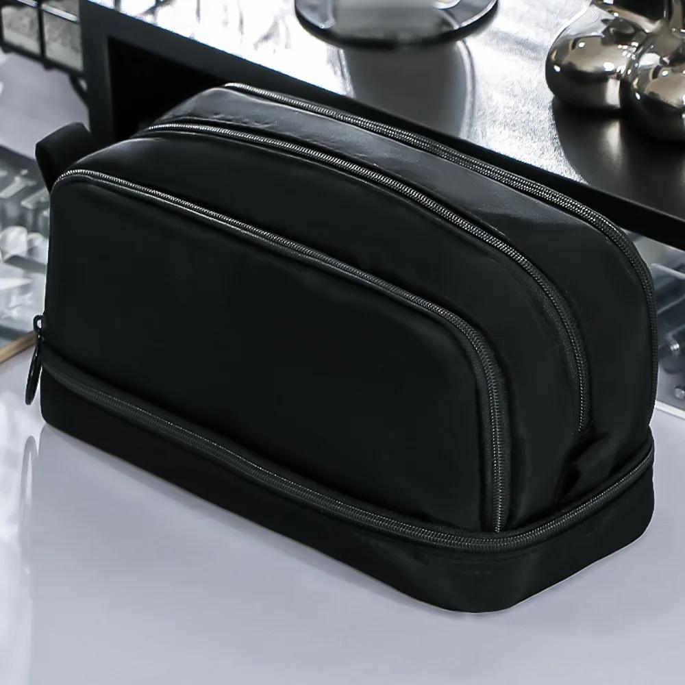 Portable Pure Color Pencil Case Double-layer Multi-functional Pen Bag Large-capacity Stationery Organizer School Supplies чорний
Portable Pure Color Pencil Case Double-layer Multi-functional Pen Bag Large-capacity Stationery Organizer School Supplies чорний