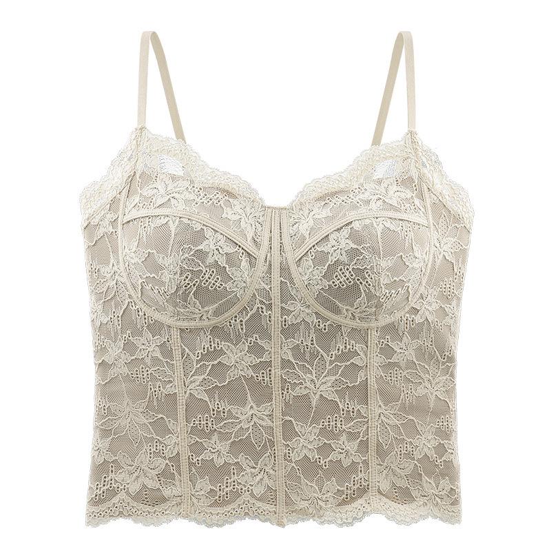 Women s Seamless Lace Strappy Camisole with Chest Pads - Spring/Summer Layered Vest M
Women s Seamless Lace Strappy Camisole with Chest Pads - Spring/Summer Layered Vest M
