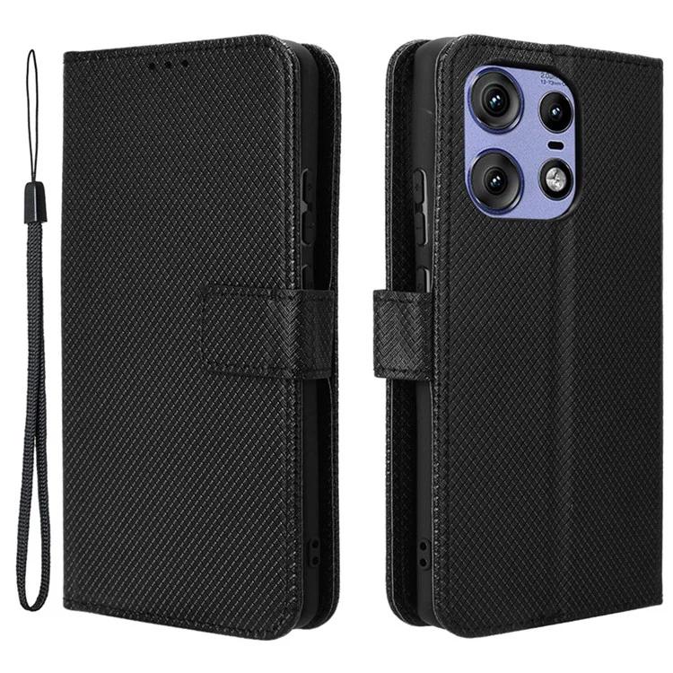 For Motorola Edge 50 Pro 5G Wholesale Phone Cases Diamond Texture PU Leather Phone Stand Cover Wallet - Black
For Motorola Edge 50 Pro 5G Wholesale Phone Cases Diamond Texture PU Leather Phone Stand Cover Wallet - Black