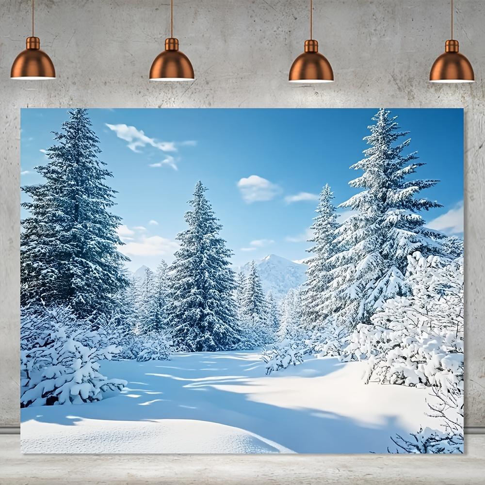 1pc Rustic Polyester Christmas Backdrop, Sparkling Winter Wonderland Scene, Durable Holiday Party Decoration, No Electricity Nee 40x60cm
1pc Rustic Polyester Christmas Backdrop, Sparkling Winter Wonderland Scene, Durable Holiday Party Decoration, No Electricity Nee 40x60cm