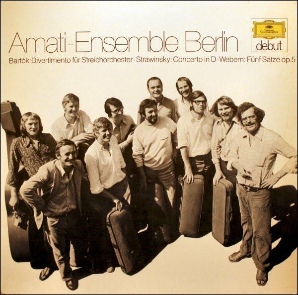 LP-пластинка AMATIENSEMBLE BERLIN BLA BARTK Divertimento Fr Streichorchester 2555006 Deutsche Grammo 1971 Германия Классическая музыка Б/у
LP-пластинка AMATIENSEMBLE BERLIN BLA BARTK Divertimento Fr Streichorchester 2555006 Deutsche Grammo 1971 Германия Классическая музыка Б/у