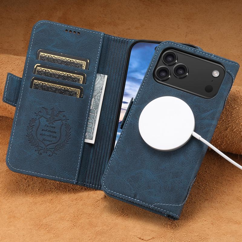 iPhone 17 Pro Max Flip Case with MagSafe & Samsung Card Slot Holder iPhone 17 Pro синий
iPhone 17 Pro Max Flip Case with MagSafe & Samsung Card Slot Holder iPhone 17 Pro синий