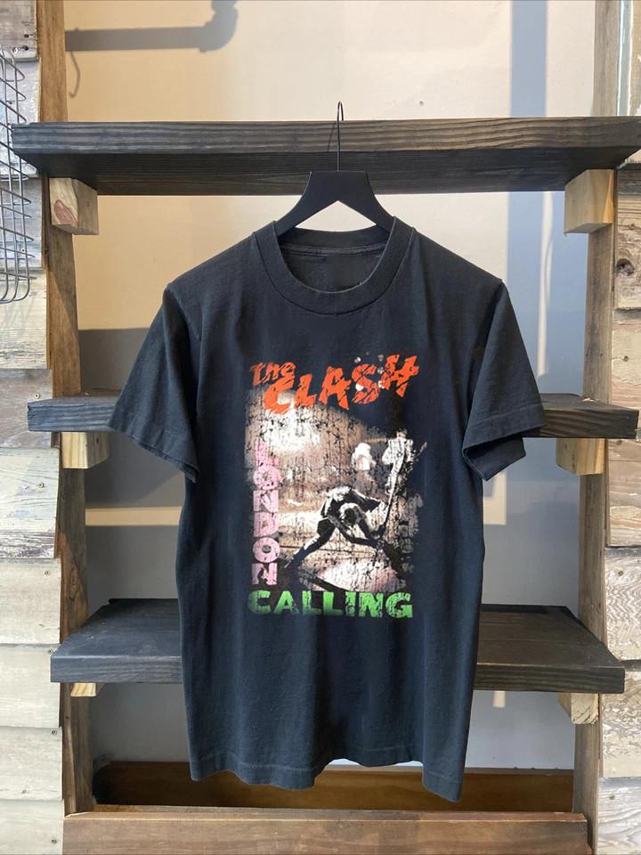 Vintage London Calling The Clash Short Sleeve Black S-5XL Shirt AA159 Unisex T-Shirt S
Vintage London Calling The Clash Short Sleeve Black S-5XL Shirt AA159 Unisex T-Shirt S