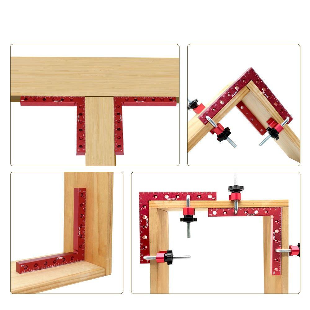 Auxiliary Right Angle Fixing Clip Aluminium Panel Fixing Clip Right Angle Ruler Furniture Repair 160mm
Auxiliary Right Angle Fixing Clip Aluminium Panel Fixing Clip Right Angle Ruler Furniture Repair 160mm