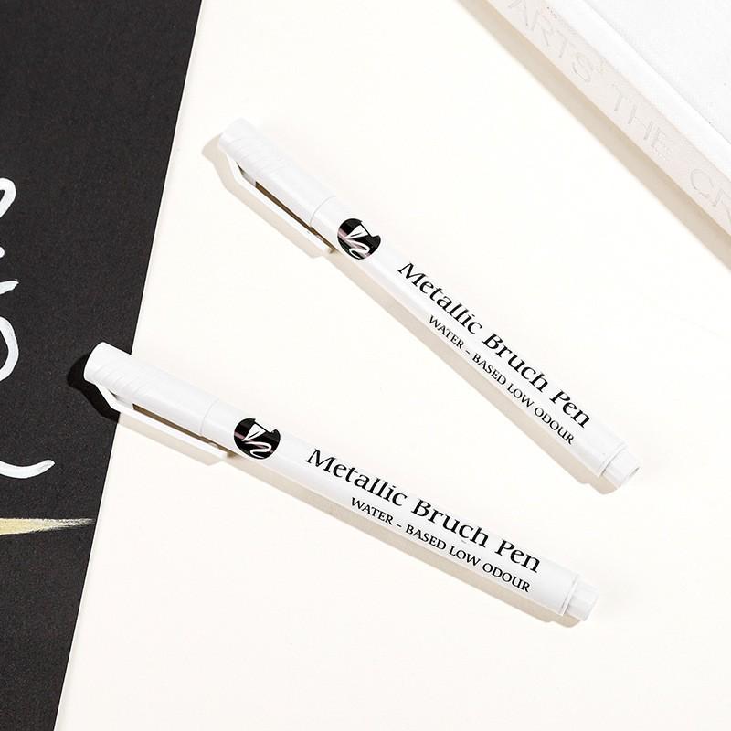 Gold Brush Tip Water-Based Highlighter & Greeting Card Pen
Gold Brush Tip Water-Based Highlighter & Greeting Card Pen