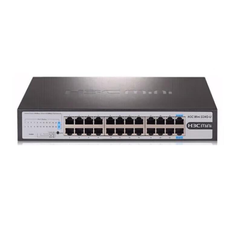H3C Mini S24G-U 24-Port Gigabit Network Switch
H3C Mini S24G-U 24-Port Gigabit Network Switch
