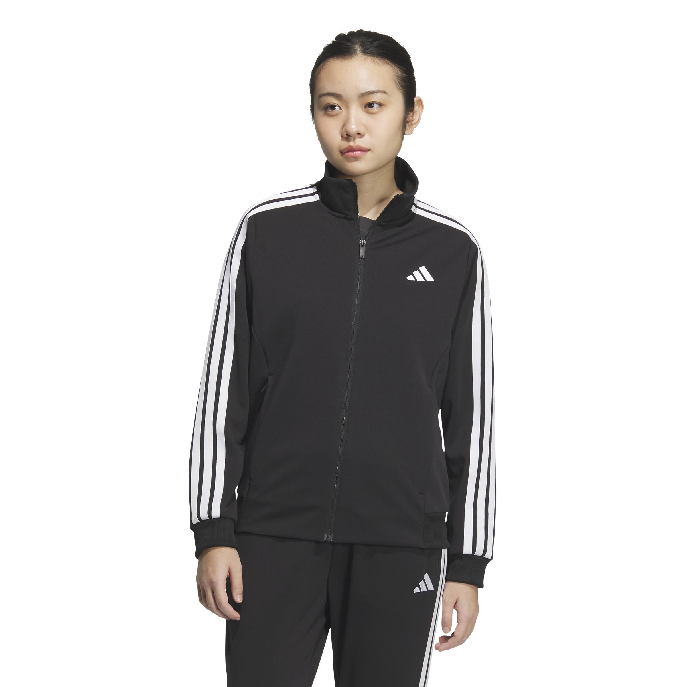 Женская куртка Adidas Track Top с тремя полосками, свободного кроя, двойной вязки JVP35, черно-белая (JW9786)
Женская куртка Adidas Track Top с тремя полосками, свободного кроя, двойной вязки JVP35, черно-белая (JW9786)