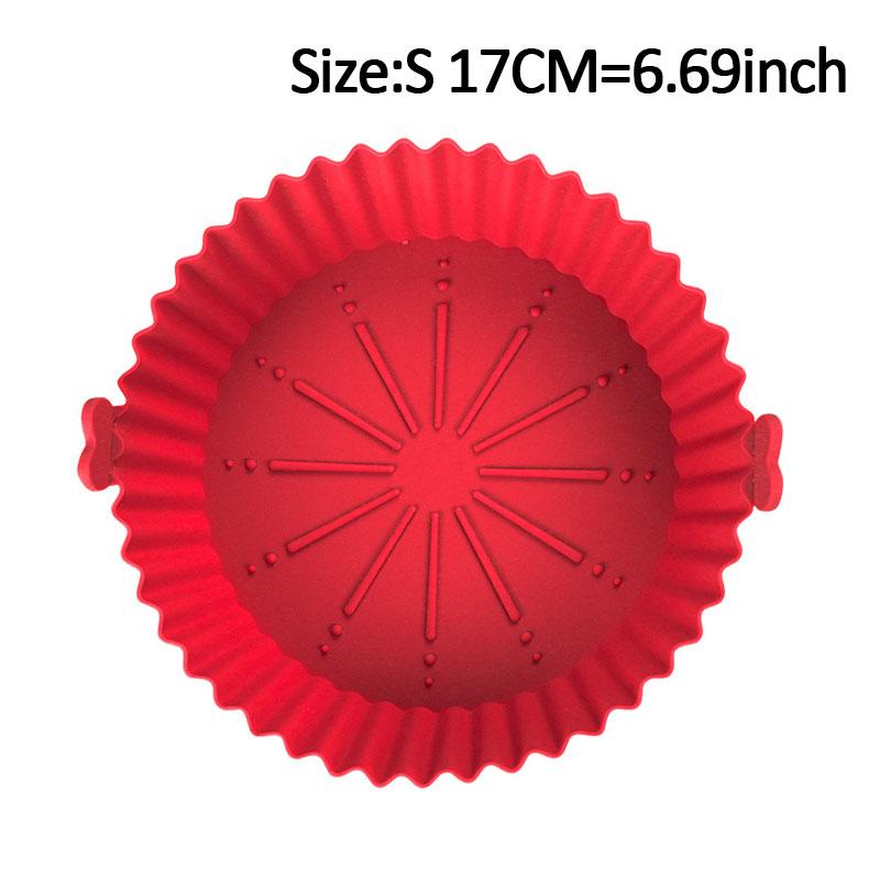 17/20 см противень для выпечки в аэрофритюрнице, многоразовый силиконовый противень с антипригарным покрытием, круглая форма для выпечки, коврики для микроволновки, вкладыш для аэрофритюрницы, форма для торта
17/20 см противень для выпечки в аэрофритюрнице, многоразовый силиконовый противень с антипригарным покрытием, круглая форма для выпечки, коврики для микроволновки, вкладыш для аэрофритюрницы, форма для торта