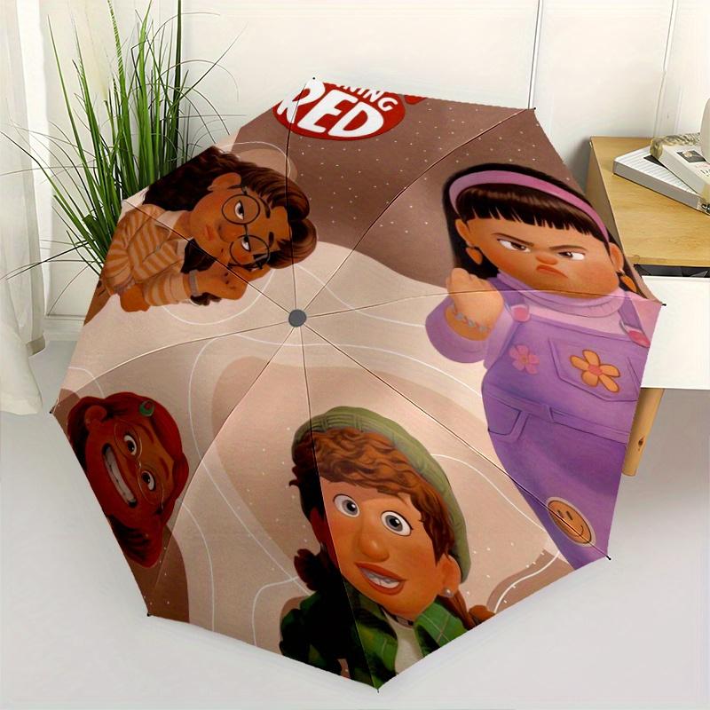 Turning Red Characters Automatic Open/CloseCartoon Umbrella-CuteUmbrella with Cute Design, Portable 3-Fold Compact Umbrella for Men & Women,
Turning Red Characters Automatic Open/CloseCartoon Umbrella-CuteUmbrella with Cute Design, Portable 3-Fold Compact Umbrella for Men & Women,