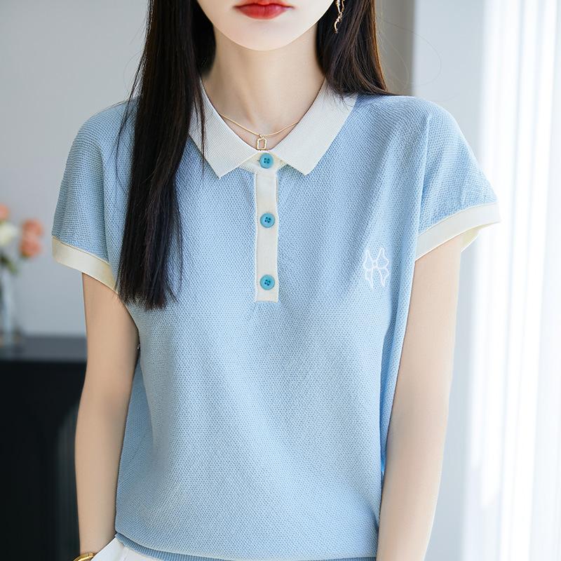 Футболка-топ для похудения с короткими рукавами и вышивкой в виде банта из трикотажного шелка от Lapel Ice Silk универсальная XXL
Футболка-топ для похудения с короткими рукавами и вышивкой в виде банта из трикотажного шелка от Lapel Ice Silk универсальная XXL