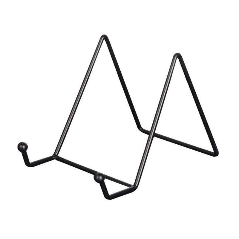 3 Pcs Large/Small Iron Display Stands for Decorative Plates Sturdy Metal Display Stand Sign Display Holder for Boutiques small чорний
3 Pcs Large/Small Iron Display Stands for Decorative Plates Sturdy Metal Display Stand Sign Display Holder for Boutiques small чорний