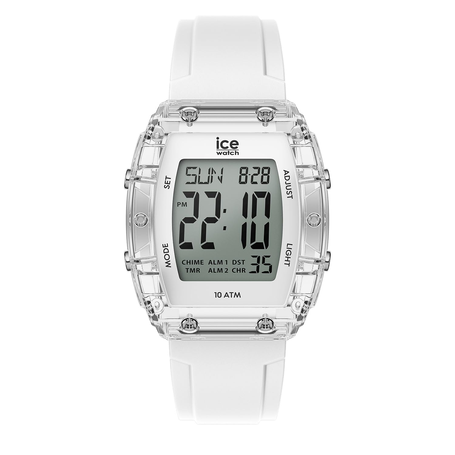 Авторизованный дистрибьютор Ice watch tonneau type наручные часы унисекс 024565 ICE digit boliday белый прозрачный серебристый маленький дата день недели 24-часовой счетчик
Авторизованный дистрибьютор Ice watch tonneau type наручные часы унисекс 024565 ICE digit boliday белый прозрачный серебристый маленький дата день недели 24-часовой счетчик