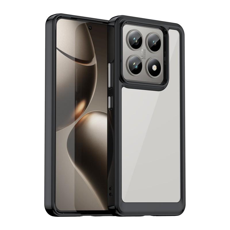 For Xiaomi 14T Phone Case WANLONFENG XC Series TPU Acrylic Cover with Tempered Glass (Big Lens Hole) Transparent Grey
For Xiaomi 14T Phone Case WANLONFENG XC Series TPU Acrylic Cover with Tempered Glass (Big Lens Hole) Transparent Grey