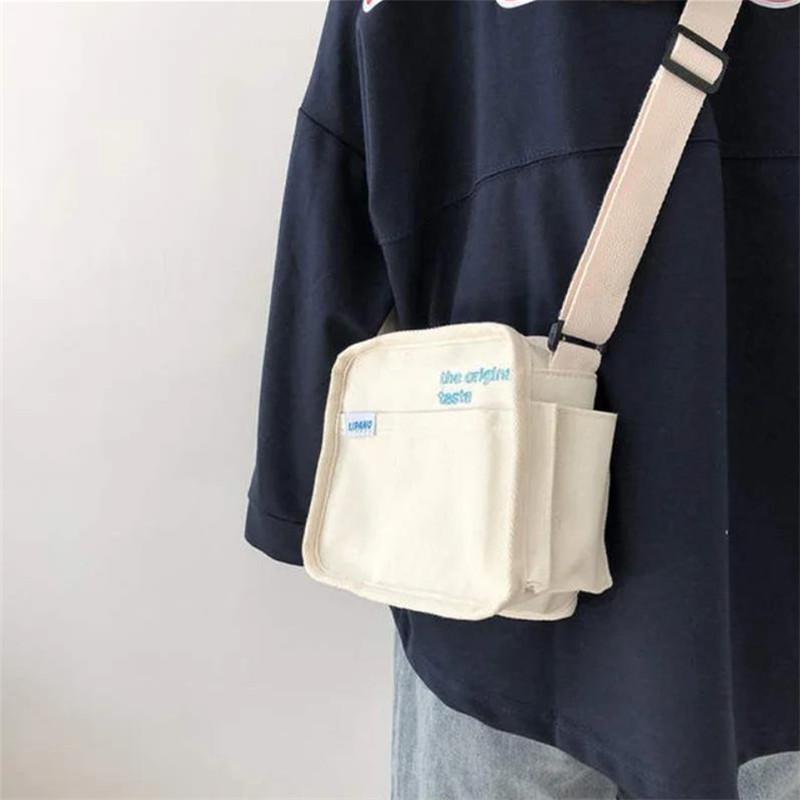 Cute Canvas Small Bag Female New Japanese Harajuku Diagonal Bag Wild Student Girls Shoulder Bag Bags For Women Daily Bag
Cute Canvas Small Bag Female New Japanese Harajuku Diagonal Bag Wild Student Girls Shoulder Bag Bags For Women Daily Bag