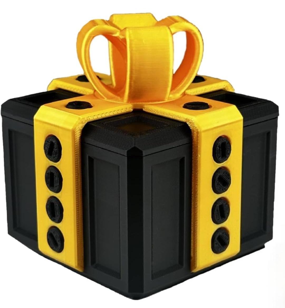Annoying Gift Box with Screws Large Annoying Gift Boxes Prank Screw Box 3D Printed Figurines & Miniatures Card Container Gift
Annoying Gift Box with Screws Large Annoying Gift Boxes Prank Screw Box 3D Printed Figurines & Miniatures Card Container Gift