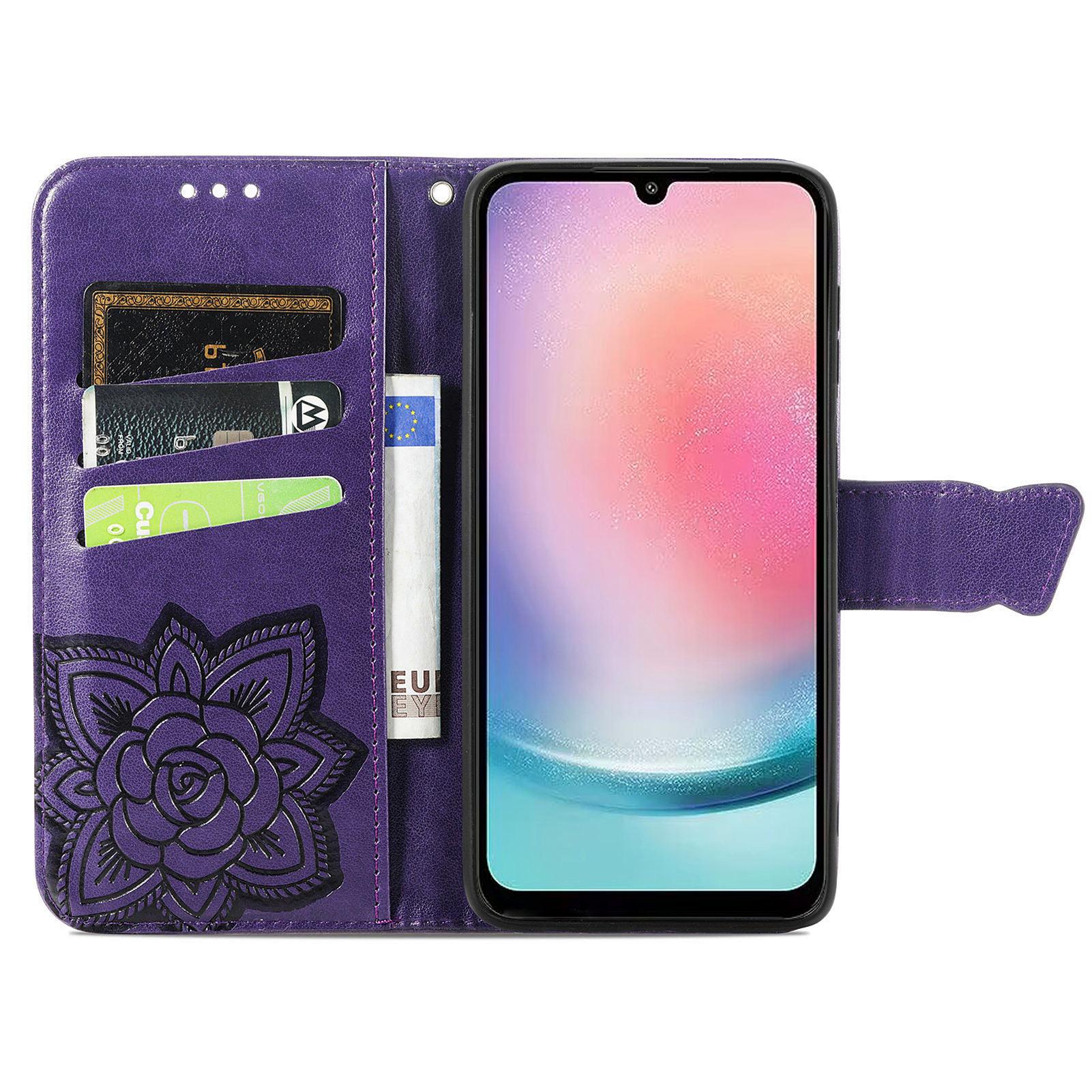 For Samsung Galaxy A24 4G (162.1 x 77.6 x 8.3mm) Stand Wallet Case PU Leather Butterfly Imprinted Flip Phone Cover Light Purple
For Samsung Galaxy A24 4G (162.1 x 77.6 x 8.3mm) Stand Wallet Case PU Leather Butterfly Imprinted Flip Phone Cover Light Purple