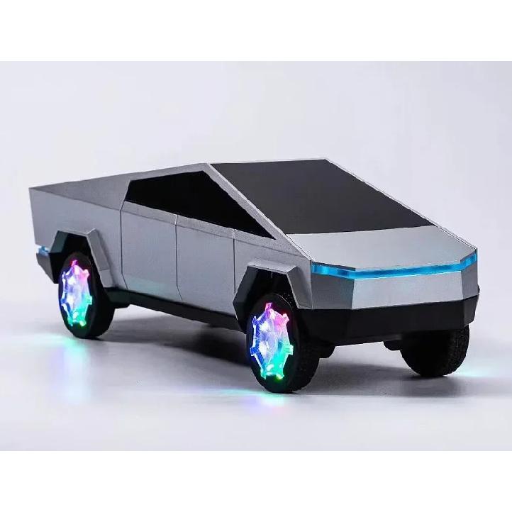 Модель автомобіля Cybertruck Бездротовий зарядний пристрій Bluetooth-динамік Стереозвук Бас Сабвуфер Hifi Музика Активний USB TF AUX Fm BT RGB Іграшка Подарунок Speaker срібний
Модель автомобіля Cybertruck Бездротовий зарядний пристрій Bluetooth-динамік Стереозвук Бас Сабвуфер Hifi Музика Активний USB TF AUX Fm BT RGB Іграшка Подарунок Speaker срібний