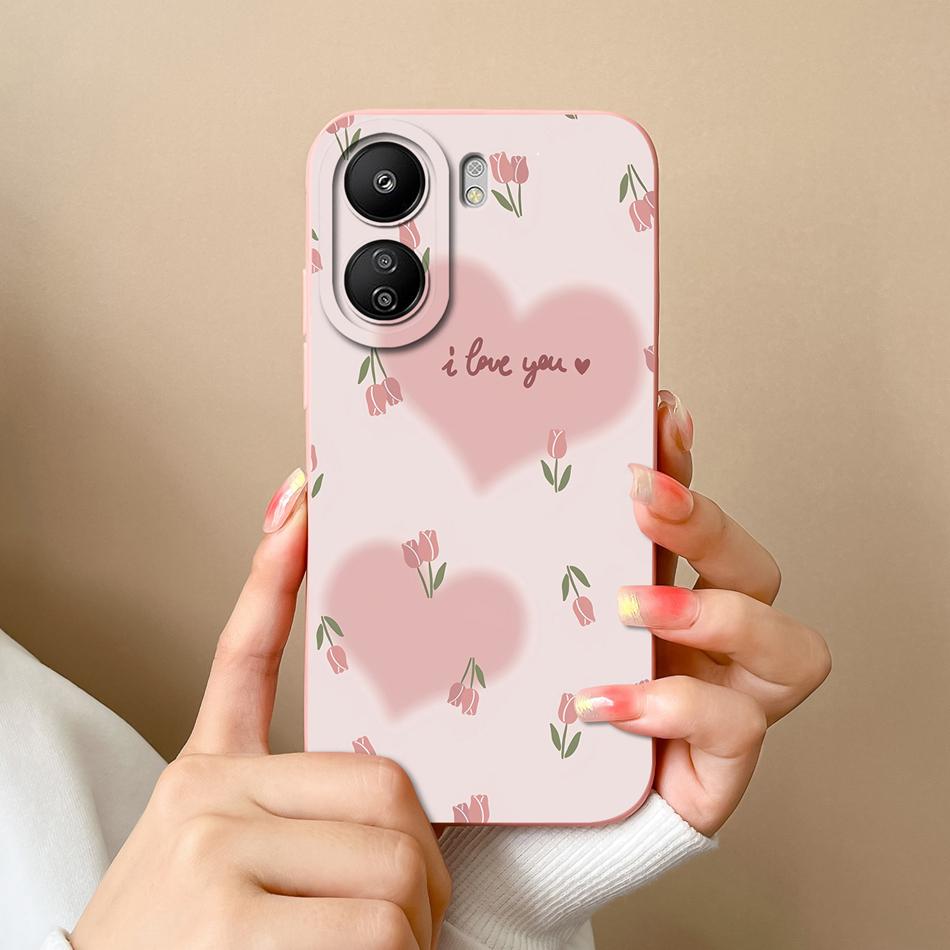 For Redmi 13C Phone Case Floral Print Full Protection Back Cover For Xiaomi Redmi 13 C 4G 5G Soft Smooth Liquid Silicone Bumper Redmi 13C (4G)
For Redmi 13C Phone Case Floral Print Full Protection Back Cover For Xiaomi Redmi 13 C 4G 5G Soft Smooth Liquid Silicone Bumper Redmi 13C (4G)