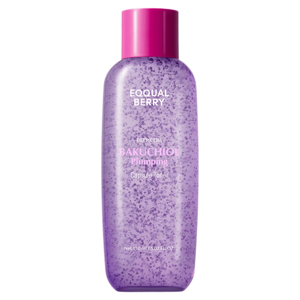 EQQUALBERRY Bakuchiol Plumping Capsule Toner 150ml tonik kapsułkowy z bakuchiolem
EQQUALBERRY Bakuchiol Plumping Capsule Toner 150ml tonik kapsułkowy z bakuchiolem