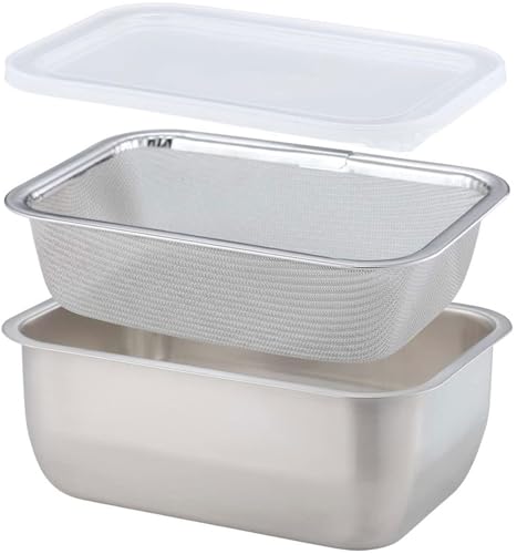 Shimomura Planning Storage Container, Yogurt Drainer, Bat, Made in Japan, Stainless Steel, Hygienic, Easy to Clean, 1 Pack (150 g), Compact, Health, T
Shimomura Planning Storage Container, Yogurt Drainer, Bat, Made in Japan, Stainless Steel, Hygienic, Easy to Clean, 1 Pack (150 g), Compact, Health, T