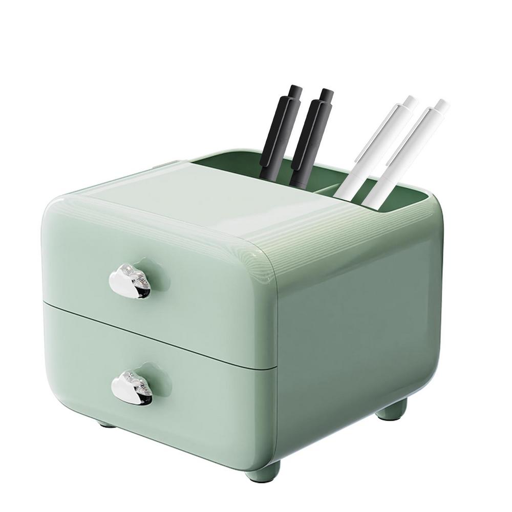 Desk Storage Drawer Portable Project Case Business Card Stationery Holder Cute Desk Decor Makeup Brush Holder For Dressing Table світло-зелений колір
Desk Storage Drawer Portable Project Case Business Card Stationery Holder Cute Desk Decor Makeup Brush Holder For Dressing Table світло-зелений колір