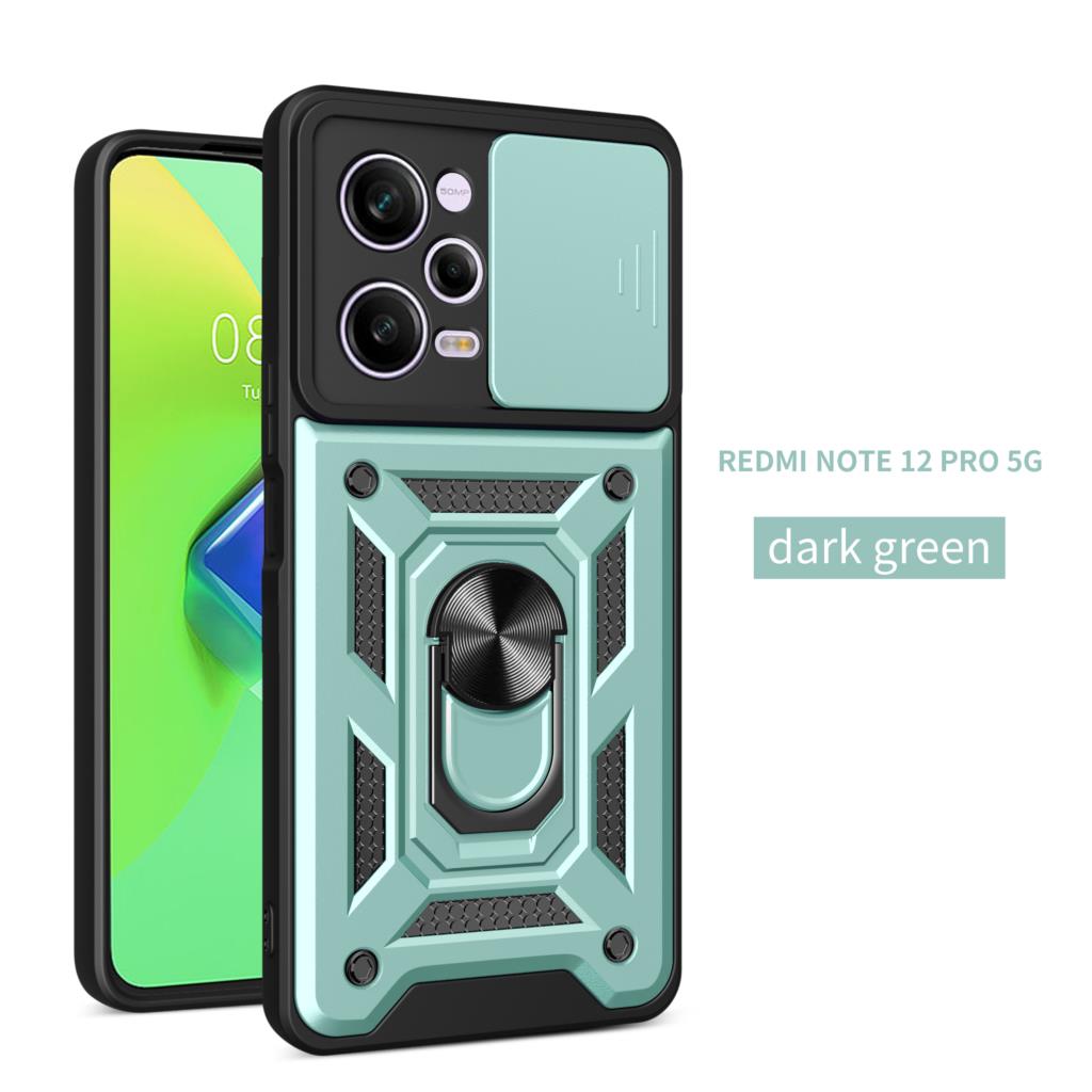 Для Poco X5 Pro Чехол Крышка Push Window Крышка объектива Кольцо Кронштейн Etui Coque для Xiaomi Poco X5 Pro Мобильный телефон Fundas для Poco X5 Poco X5 Pro