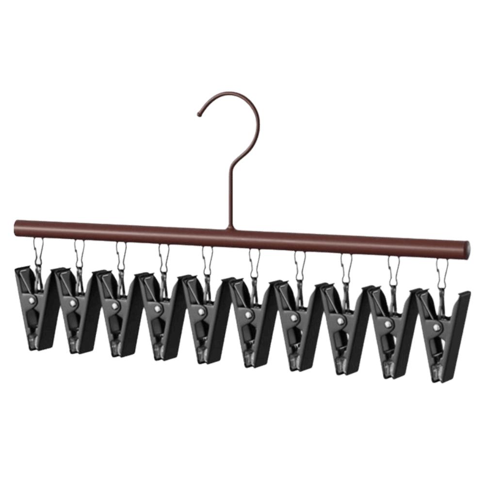 1PC Windproof Clothes Drying Rack with 10 Clips Sock Hangers Clothes Hanger for Socks Underwear 10 Clips чорний
1PC Windproof Clothes Drying Rack with 10 Clips Sock Hangers Clothes Hanger for Socks Underwear 10 Clips чорний