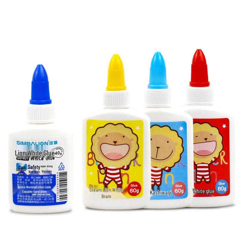 SIMBALION Lion Handmade White Glue - Student Adhesive for Paper & Wood Single Pack білий
SIMBALION Lion Handmade White Glue - Student Adhesive for Paper & Wood Single Pack білий