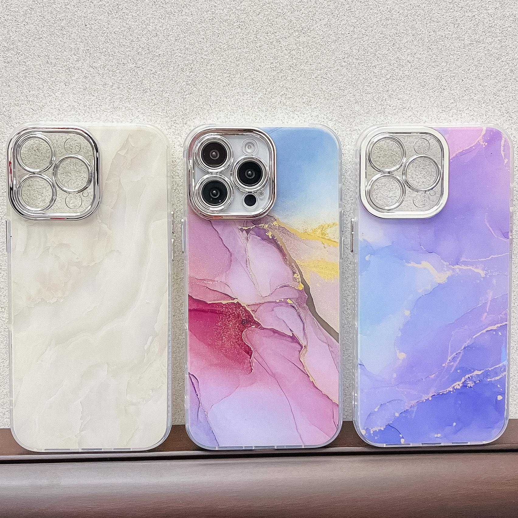 Electroplated Fine Perforated Marble Pattern Is Suitable for IPhone16promax Phone Cases and Apple 15 Protective Cases iPhone16
Electroplated Fine Perforated Marble Pattern Is Suitable for IPhone16promax Phone Cases and Apple 15 Protective Cases iPhone16