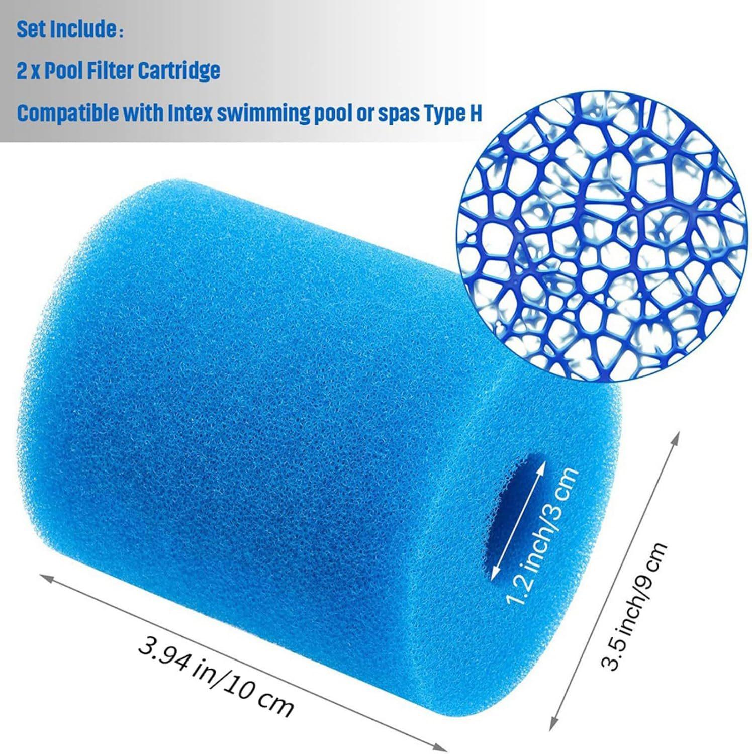 Blue Reusable Washable Pool Filter Sponge CottonColumns
Blue Reusable Washable Pool Filter Sponge CottonColumns