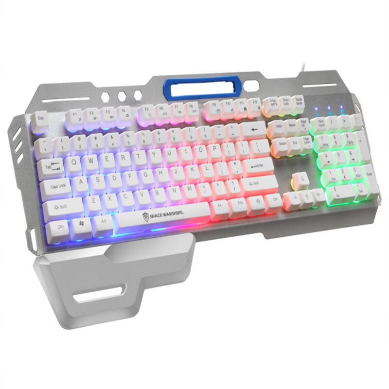 JY GK70 Wired Gaming Keyboard with Volume Knob and Wrist Rest
JY GK70 Wired Gaming Keyboard with Volume Knob and Wrist Rest