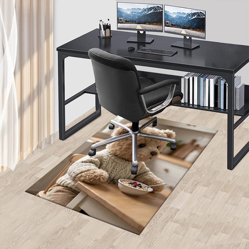 1pc Teddy Bear Sweater Chair Mat - Anime Cartoon Design Office Chair Pad with Berries Pattern - Non-Slip Carpet for Home Decor, Seasonal Gift, Suitabl 60cm by 90cm
1pc Teddy Bear Sweater Chair Mat - Anime Cartoon Design Office Chair Pad with Berries Pattern - Non-Slip Carpet for Home Decor, Seasonal Gift, Suitabl 60cm by 90cm