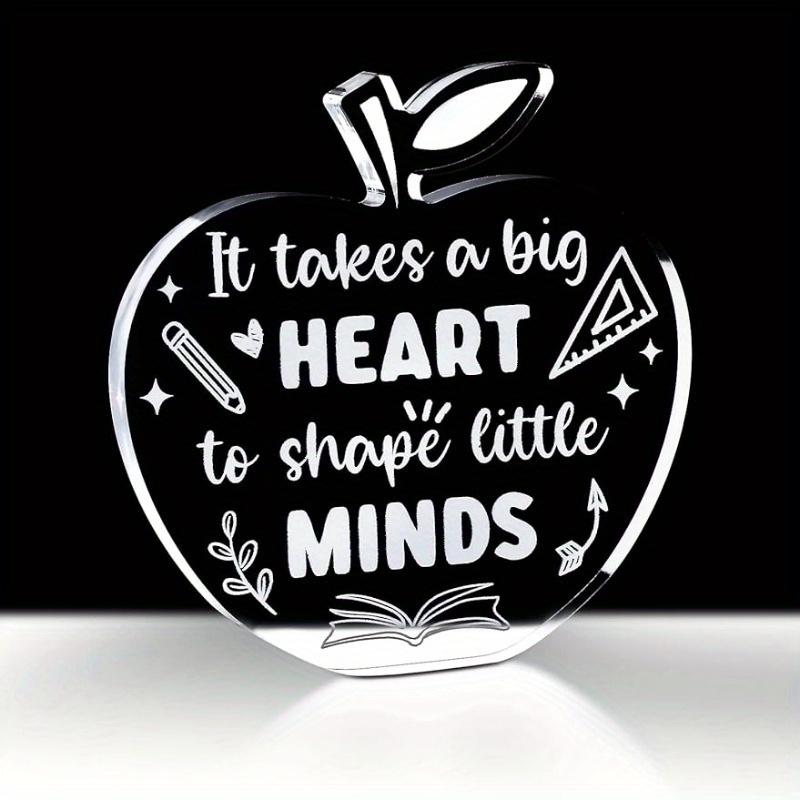 2D Flat Yalikop Teacher Appreciation Gift Acrylic Desk Sign, Suitable for Wall Decoration, Porch, Room, Villa, Accents Home, Hallway, or Workplace - R 10*10cm
2D Flat Yalikop Teacher Appreciation Gift Acrylic Desk Sign, Suitable for Wall Decoration, Porch, Room, Villa, Accents Home, Hallway, or Workplace - R 10*10cm