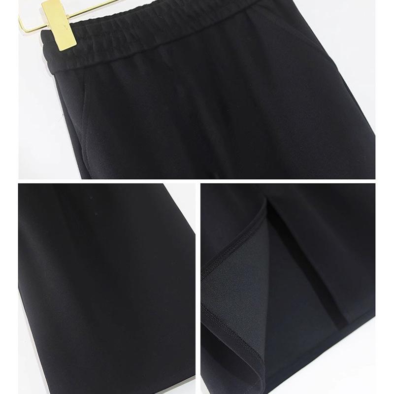 Black A-word Skirt, Autumn and Winter, Small Long Wedge Skirt, Half Skirt, Sweater Skirt, New Straight Split XL
Black A-word Skirt, Autumn and Winter, Small Long Wedge Skirt, Half Skirt, Sweater Skirt, New Straight Split XL