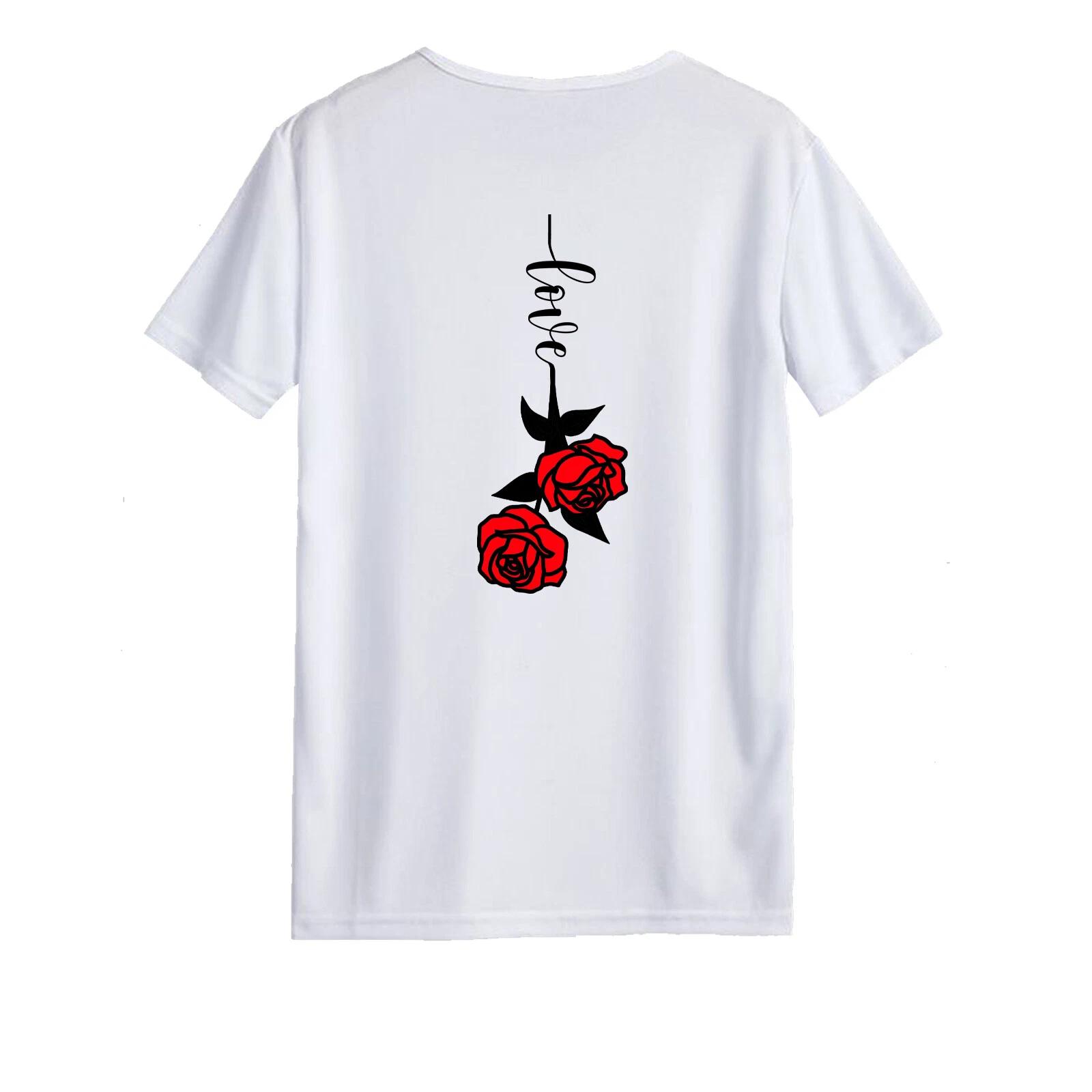 Personalised Unisex T-shirt - Single Line Rose - Original Summer Apparel Student S
Personalised Unisex T-shirt - Single Line Rose - Original Summer Apparel Student S