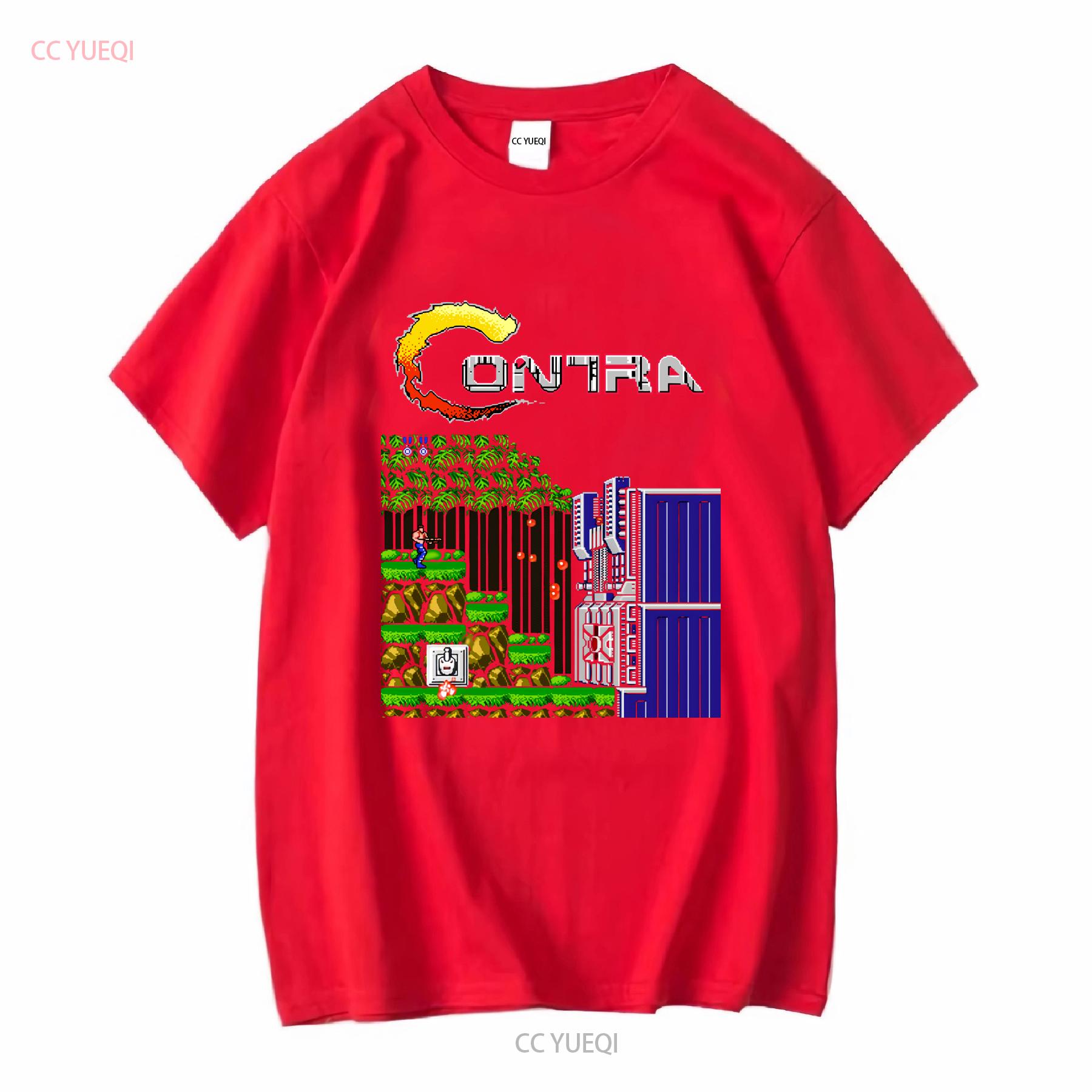 Contra NES stage 1 Base screen T Shirt BLACK all sizes S 5XL 100 cotton long or short sleeves vintage Washed Comfortable Soft S
Contra NES stage 1 Base screen T Shirt BLACK all sizes S 5XL 100 cotton long or short sleeves vintage Washed Comfortable Soft S