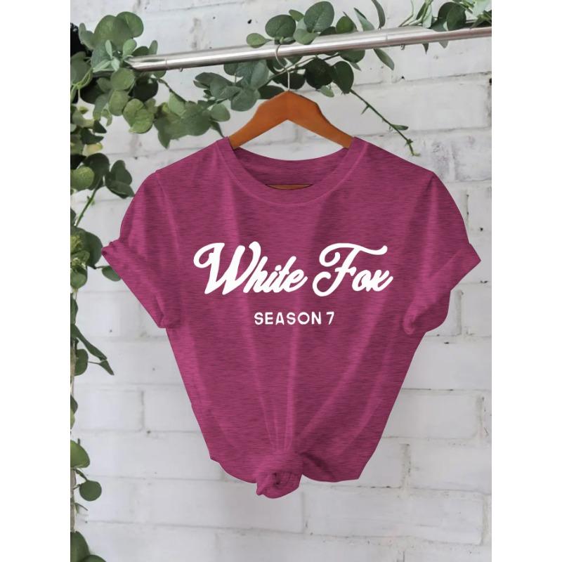 Новая женская свободная повседневная футболка с круглым вырезом и короткими рукавами, напечатанная слоганом M
Новая женская свободная повседневная футболка с круглым вырезом и короткими рукавами, напечатанная слоганом M