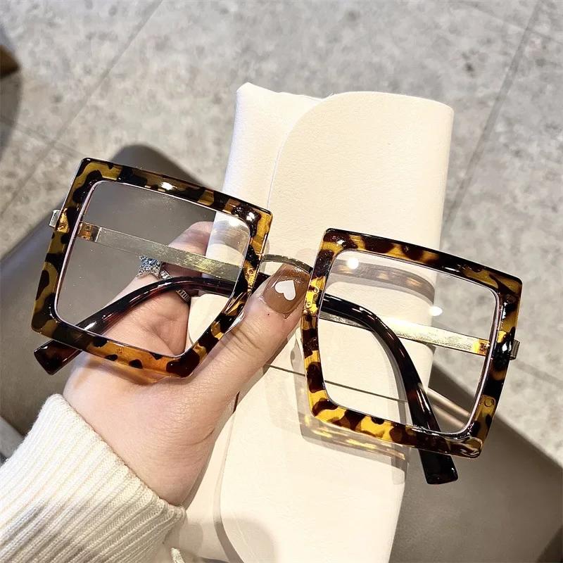Retro Minus Diopter Optical Prescription Eyeglasses Thick Frame Square Anti-Blue Myopia Glasses Oversized Frame Eyewear -4.0
Retro Minus Diopter Optical Prescription Eyeglasses Thick Frame Square Anti-Blue Myopia Glasses Oversized Frame Eyewear -4.0