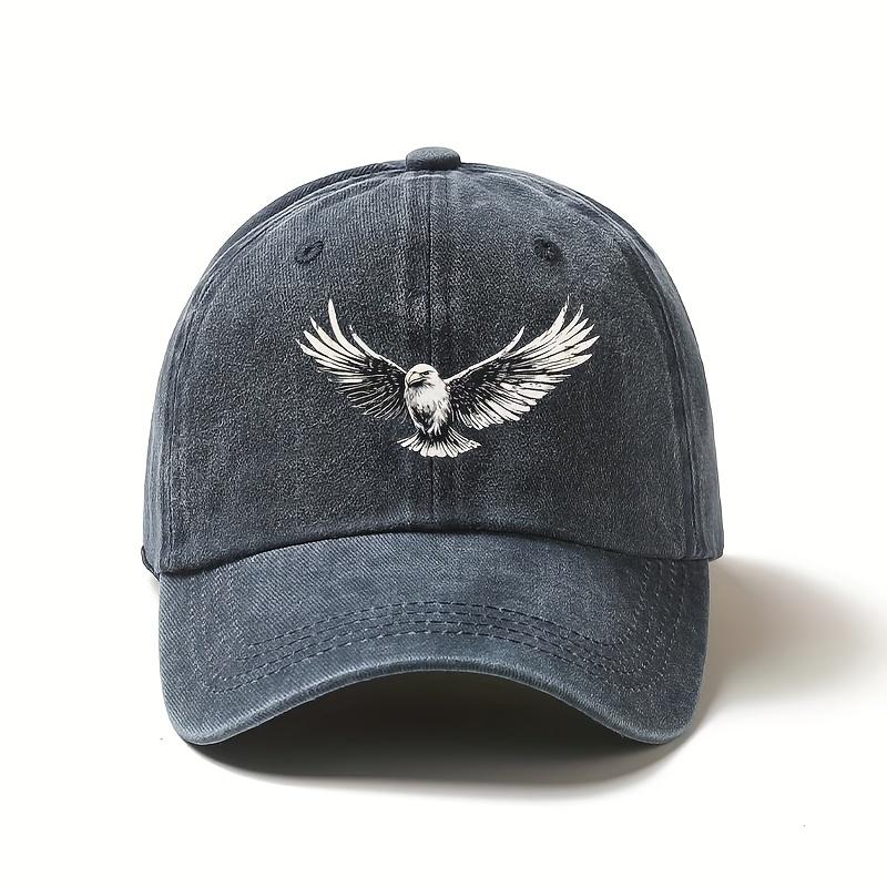 Eagle Print Baseball Cap Unisex Polyester Distressed Outdoor Casual Adjustable Snapback Hat One Size темно-синий
Eagle Print Baseball Cap Unisex Polyester Distressed Outdoor Casual Adjustable Snapback Hat One Size темно-синий