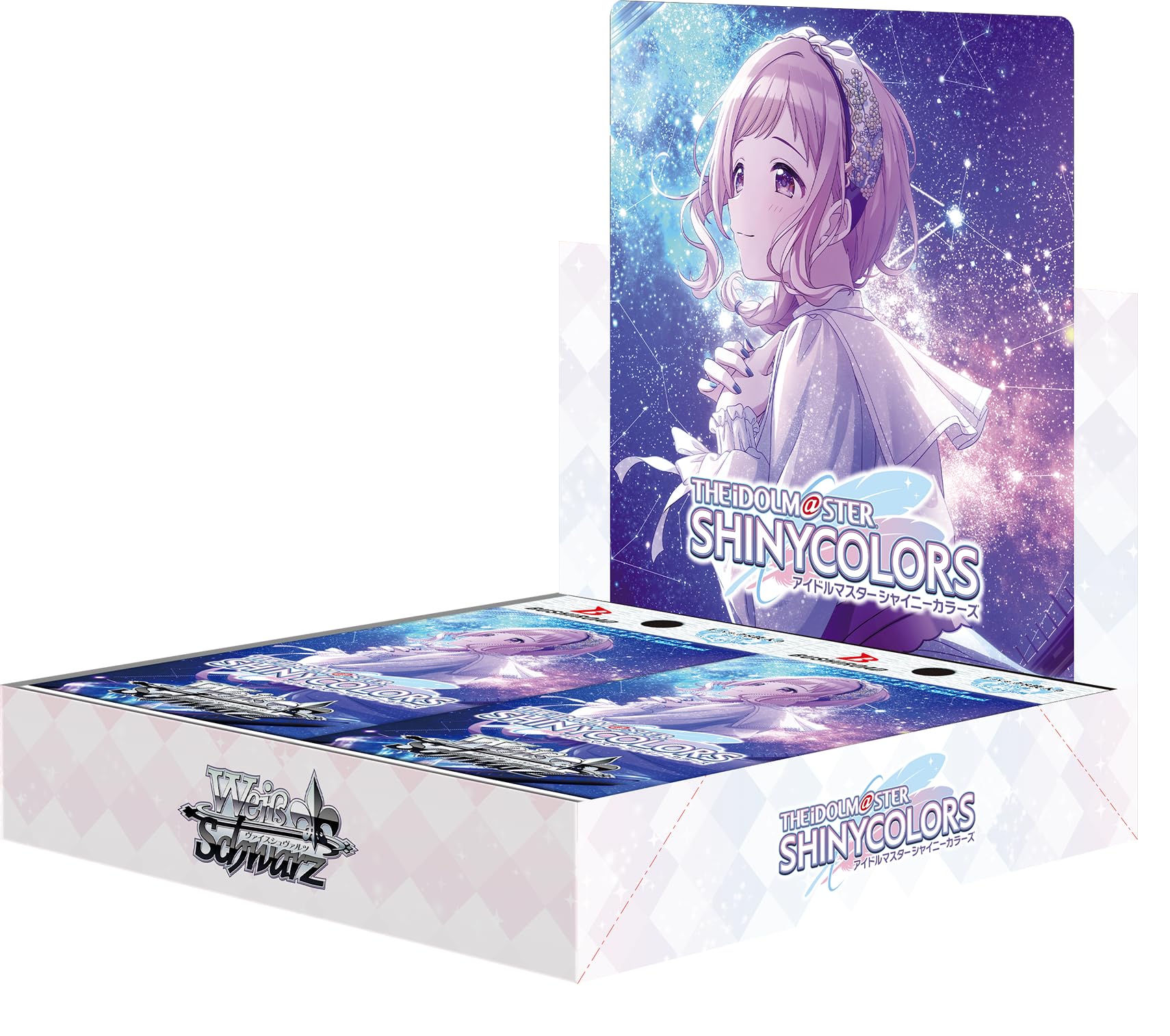 Weiss Schwarz Бустерный набор Idolmaster Shiny Colors Shine More! коробка
Weiss Schwarz Бустерный набор Idolmaster Shiny Colors Shine More! коробка