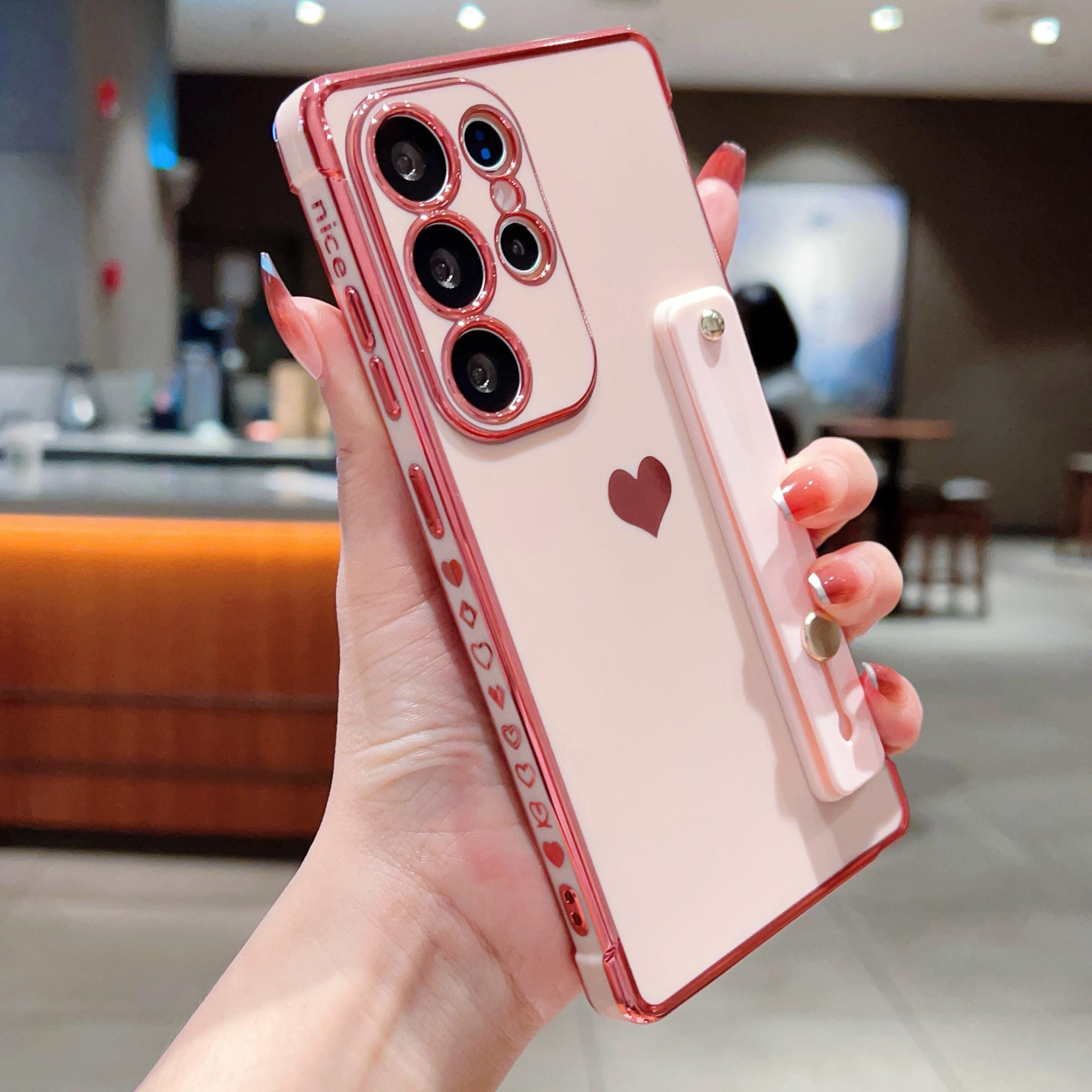 For Samsung Galaxy S25 Ultra Case with Strip Kickstand Electroplating Edge Love Heart Soft TPU Phone Cover Ivory White
For Samsung Galaxy S25 Ultra Case with Strip Kickstand Electroplating Edge Love Heart Soft TPU Phone Cover Ivory White