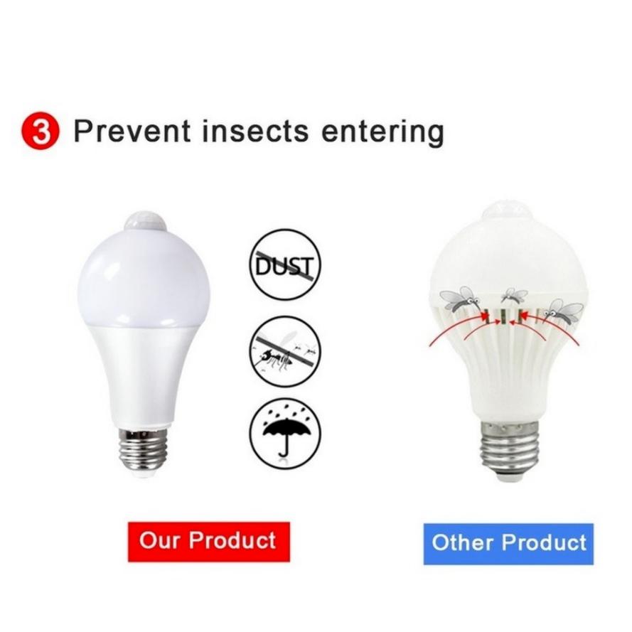 4 pc Motion Sensor Led Bulb Smart PIR E27 85V-265V White Night Lamp For Home Living Corridor Garage LightBulb 9W 12W 15W 18W 9W
4 pc Motion Sensor Led Bulb Smart PIR E27 85V-265V White Night Lamp For Home Living Corridor Garage LightBulb 9W 12W 15W 18W 9W