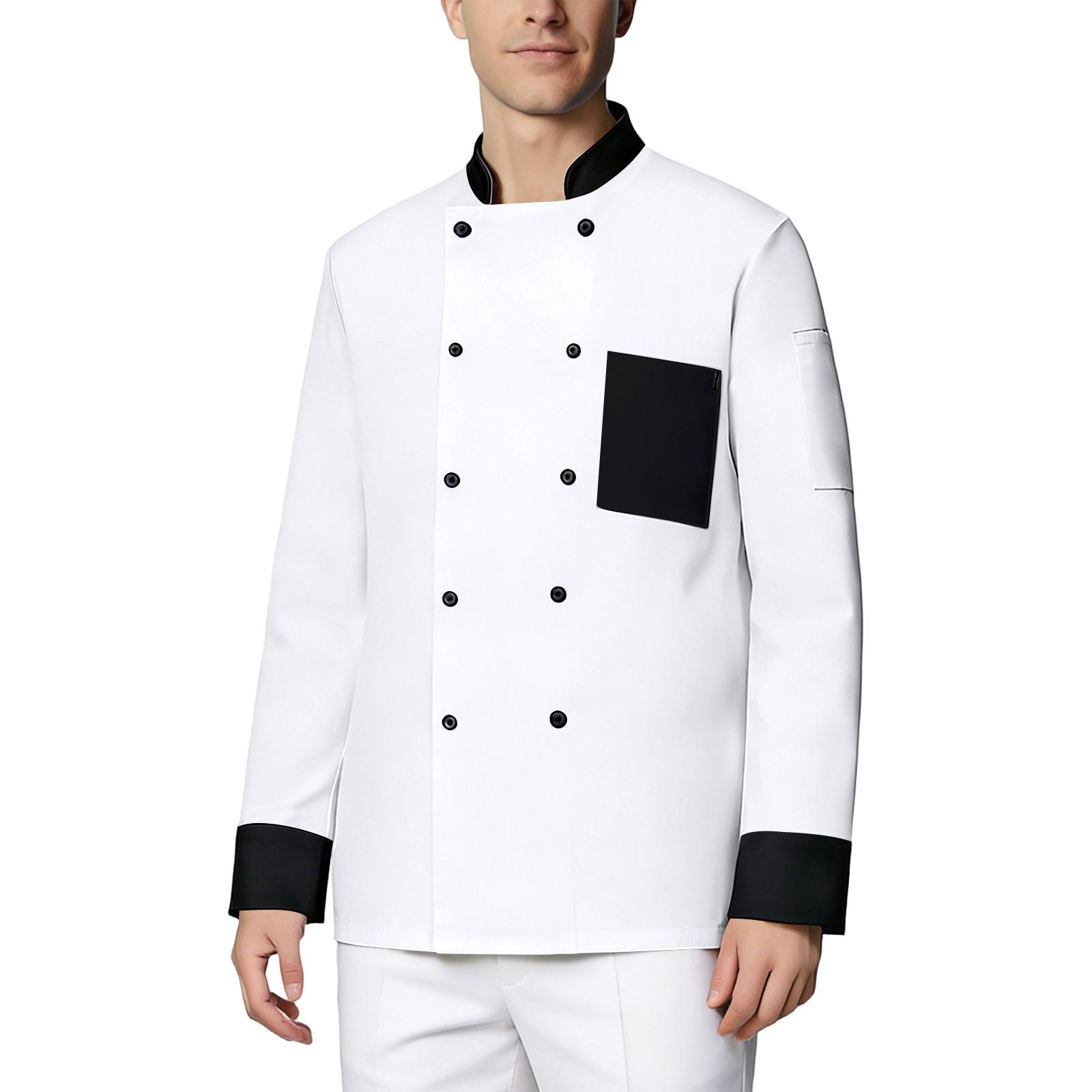 Unisex Cardigan -Button Long-Sleeved Chef Uniform XXXL білий
Unisex Cardigan -Button Long-Sleeved Chef Uniform XXXL білий