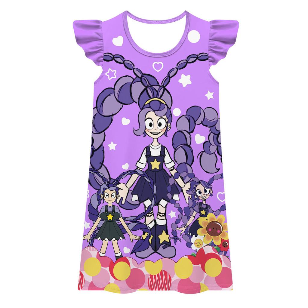 83057 Kids Girls Princess Lily Lovebraids Print Short Sleeves Casual Dress 160cm фіолетовий
83057 Kids Girls Princess Lily Lovebraids Print Short Sleeves Casual Dress 160cm фіолетовий