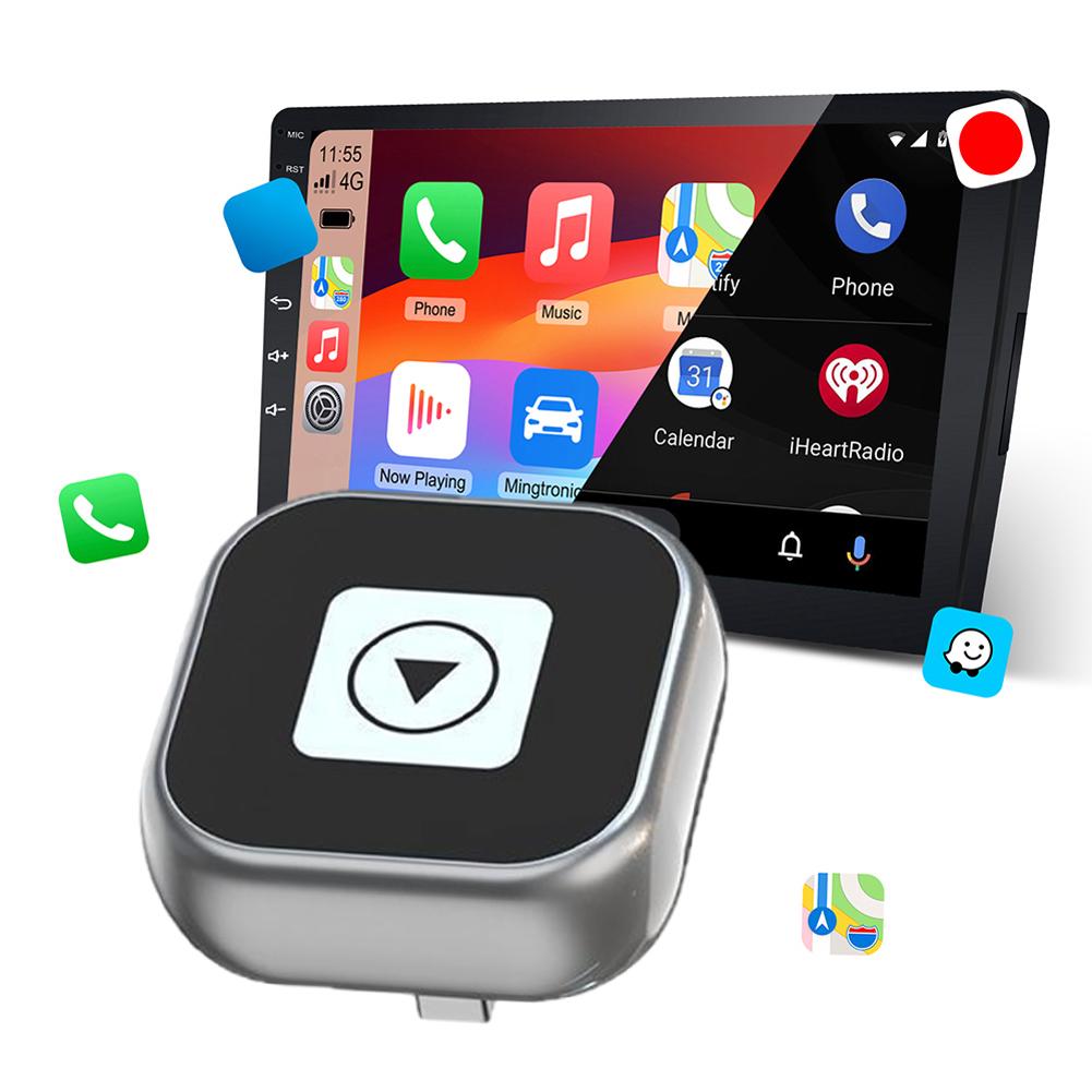 2 in 1 Wireless CarPlay Android Auto Adapter Carplay AI Box Convert Wired To Wireless Auto Connect Plug & Play for Factory Wired CHINA
2 in 1 Wireless CarPlay Android Auto Adapter Carplay AI Box Convert Wired To Wireless Auto Connect Plug & Play for Factory Wired CHINA