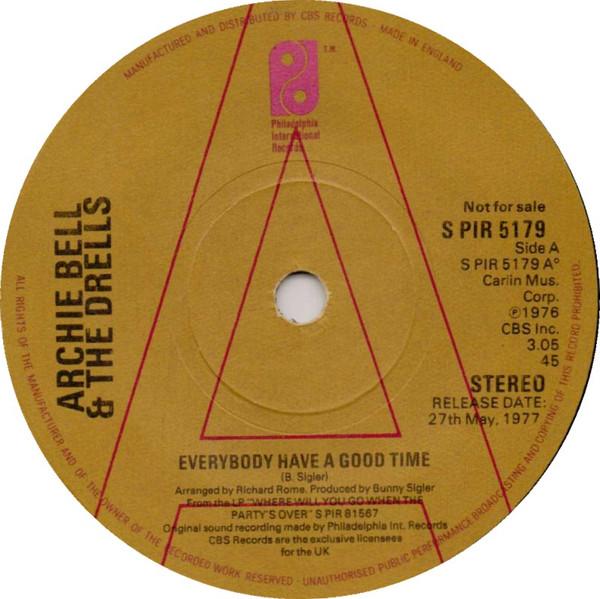 7-дюймовая пластинка ARCHIE BELL & THE DRELLS - Everybody Have A Good Time SPIR5179PROMO Филадельфия 1976 UK Соул/Фанк Б/У
7-дюймовая пластинка ARCHIE BELL & THE DRELLS - Everybody Have A Good Time SPIR5179PROMO Филадельфия 1976 UK Соул/Фанк Б/У